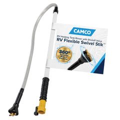 Camco Holding Tank Swivel Stik Rinser with powerful rotary action for RV black tanks