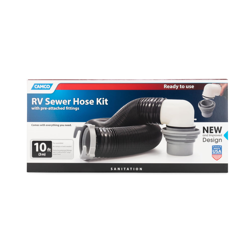 Camco Made in the USA label signals quality and reliable manufacturing.