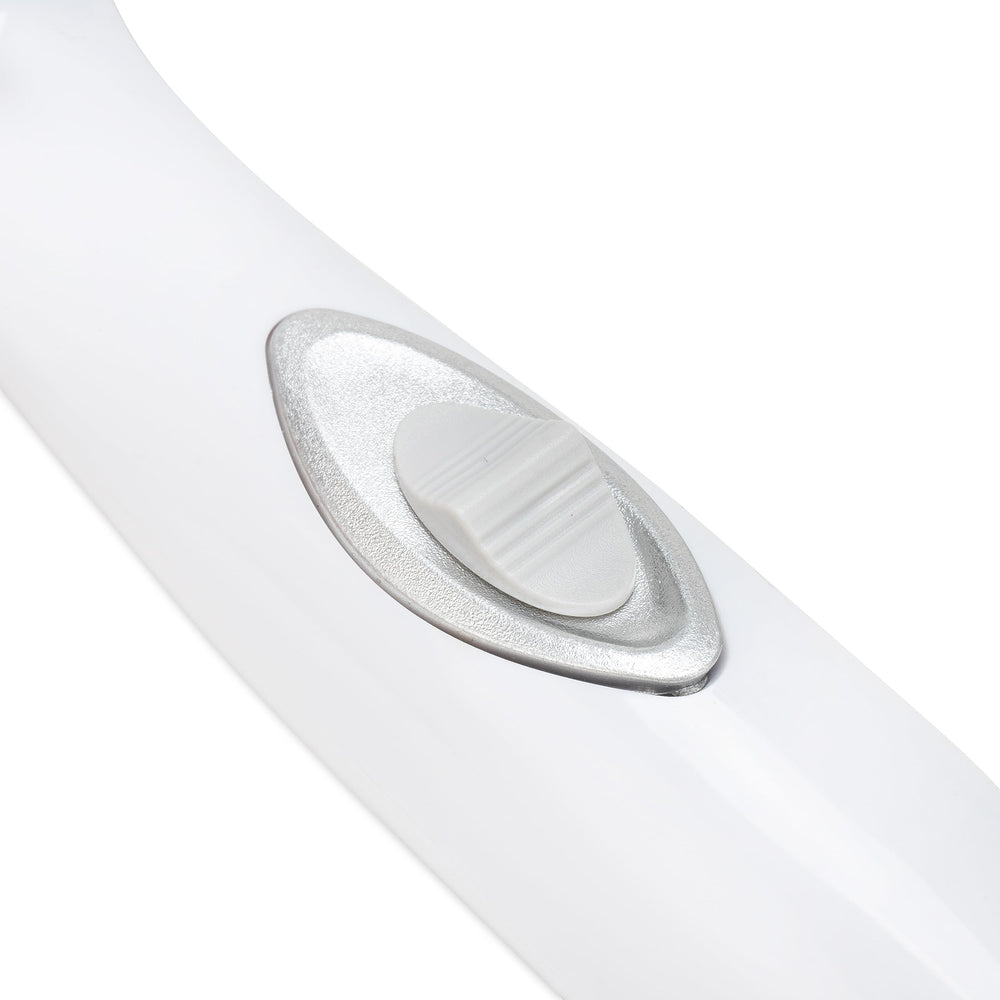 Camco RV shower head includes washers for easy installation.