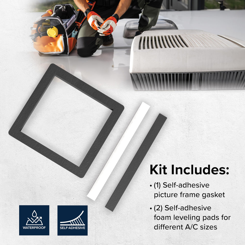 Camco thin self-adhesive leveling pad fits various sizes