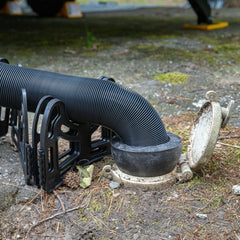 Camco hose features steel-wire core for added kink resistance during setup