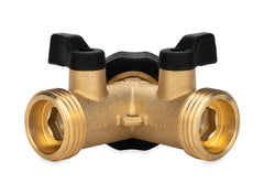 Camco easy-grip handles provide comfortable operation during routine watering tasks.