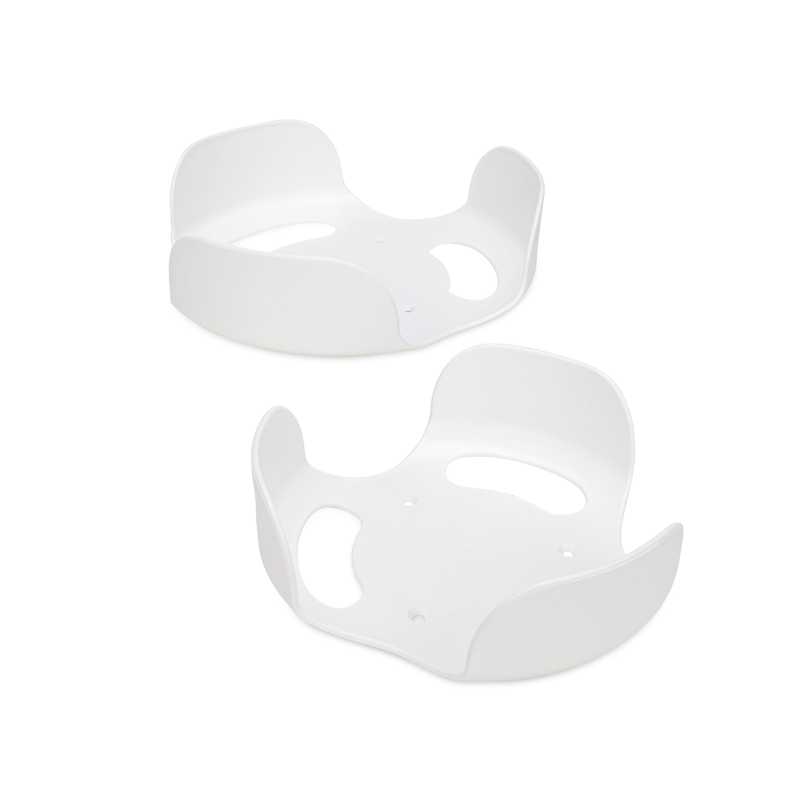 Camco Stack-A-Plate Holder showing the 7.25-inch size helping keep plates secure