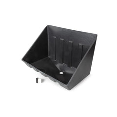 Camco tankless drain pan's injection-molded design ensures durability and dependable protection.
