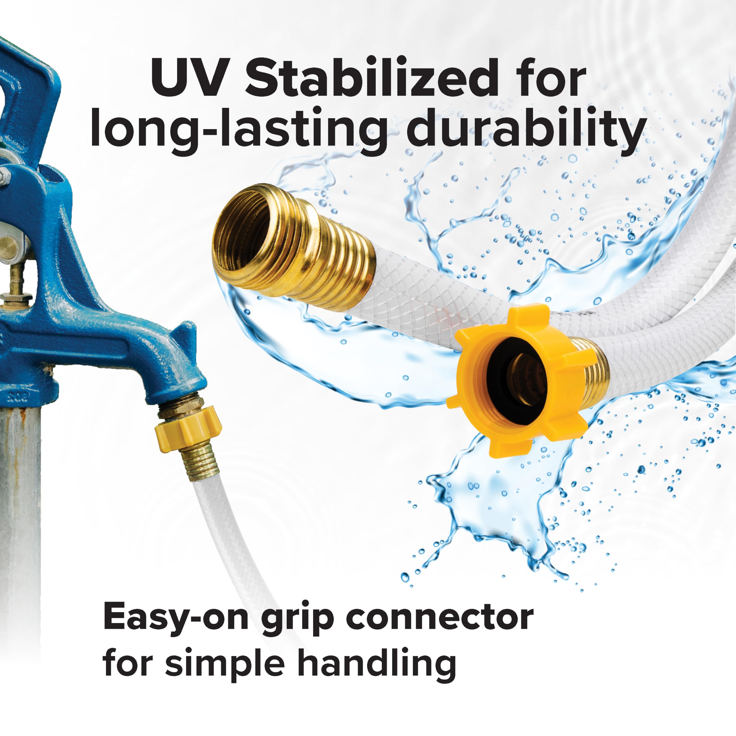 Camco TastePURE made in the USA for reliable outdoor water delivery