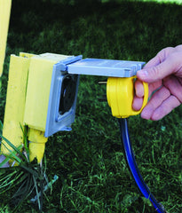 Camco TT-30P 30-amp male plug enables reliable RV power connection.