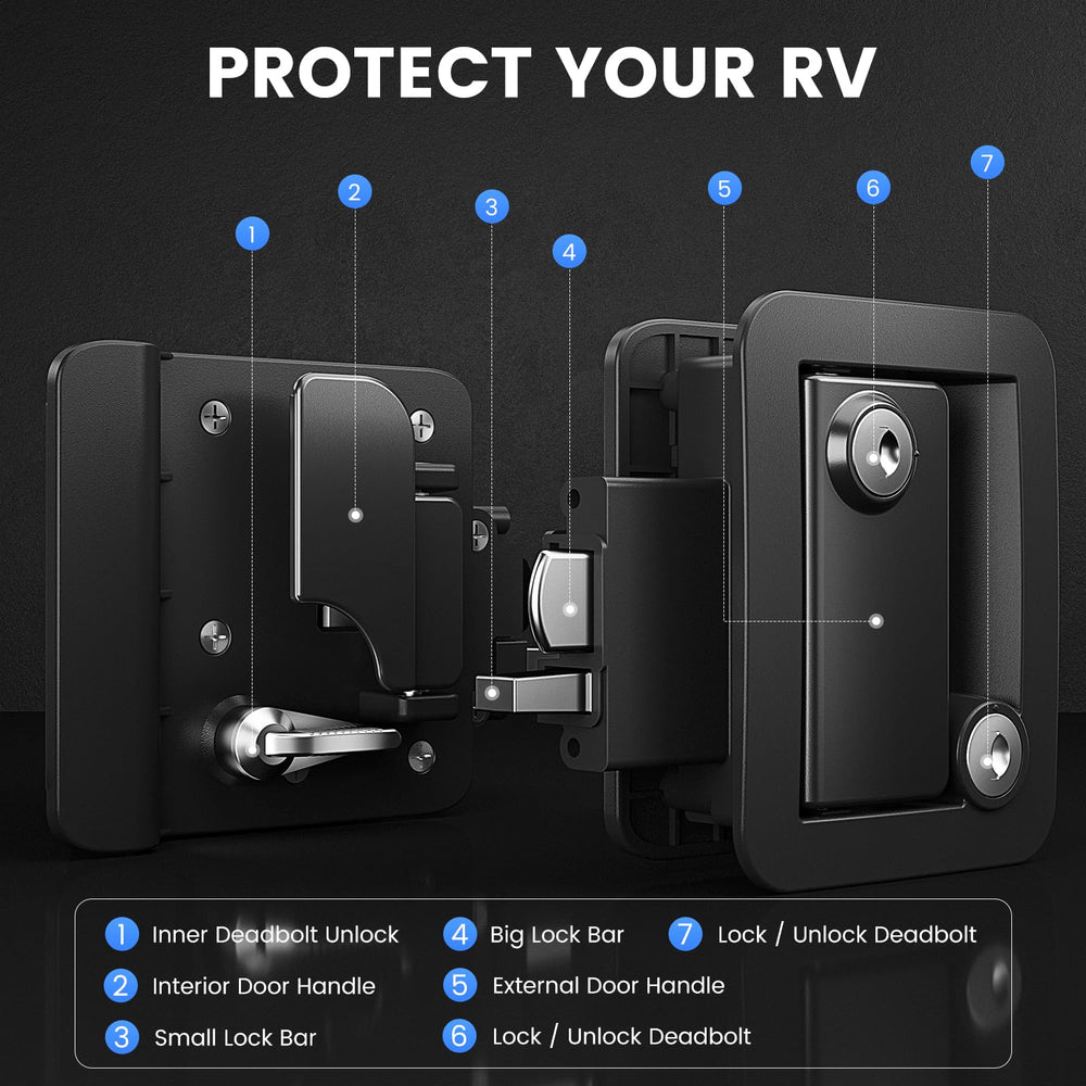 CAMJOKE durable waterproof lock withstands outdoor use in all weather