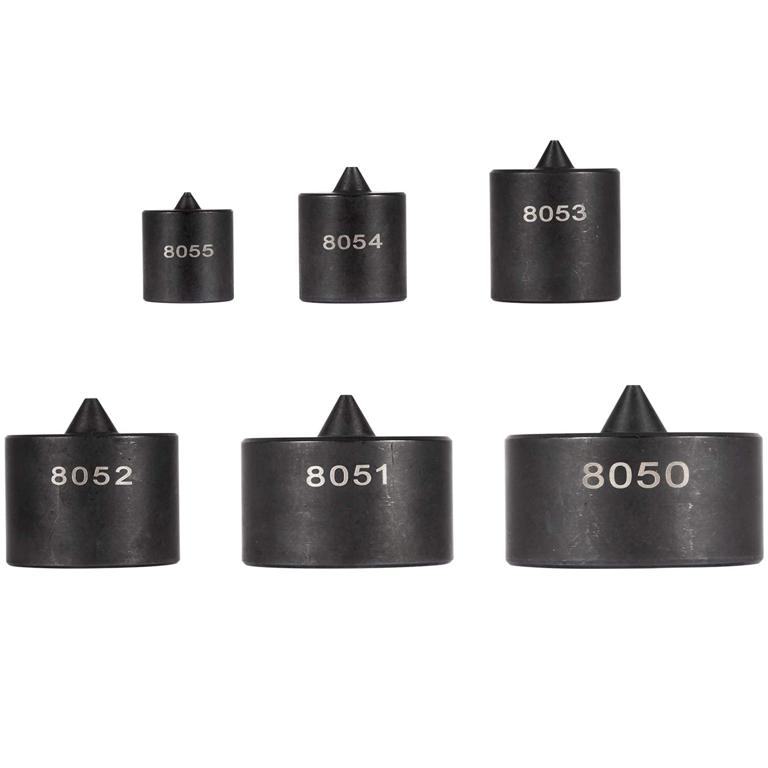 Six-piece Camoo set includes Nos. 8050–8055 for versatile puller kits.