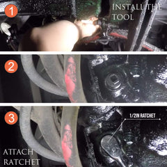 Durable Camoo tool crafted from corrosion-resistant steel for long service life.