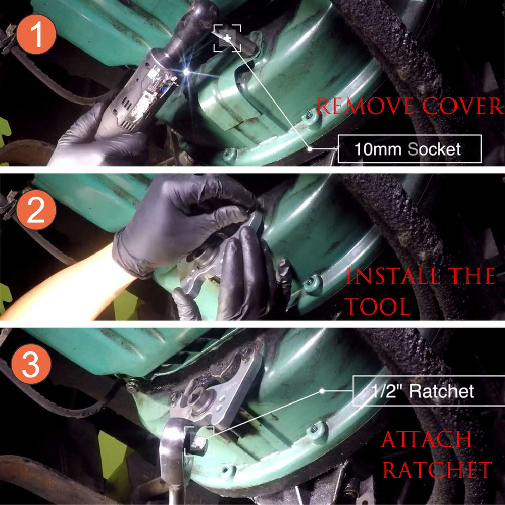 Volvo D11-D16 and MP7-MP10 compatibility with Camoo turning tool kit demonstrated.