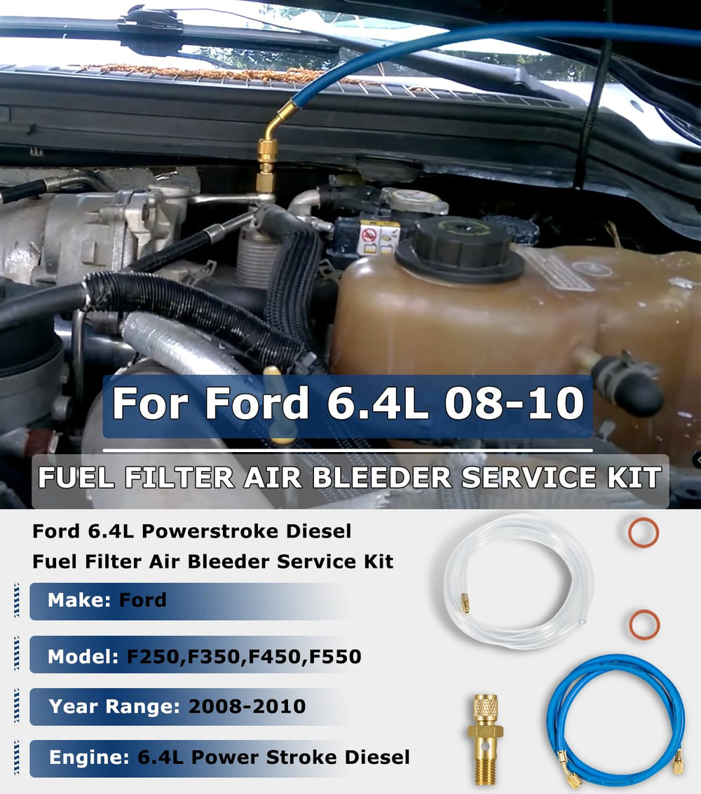 Camoo extended length poly hose ready for engine bay bleeding tasks
