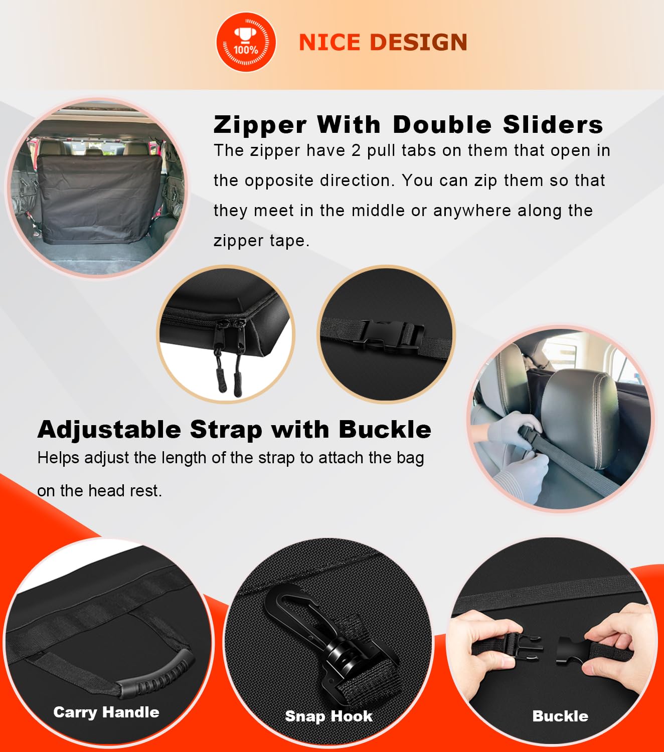 Durable Camoo exterior protects panels during travel