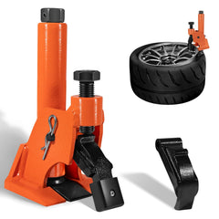 Camoo manual tire bead breaker front view shows rugged steel build for heavy tires