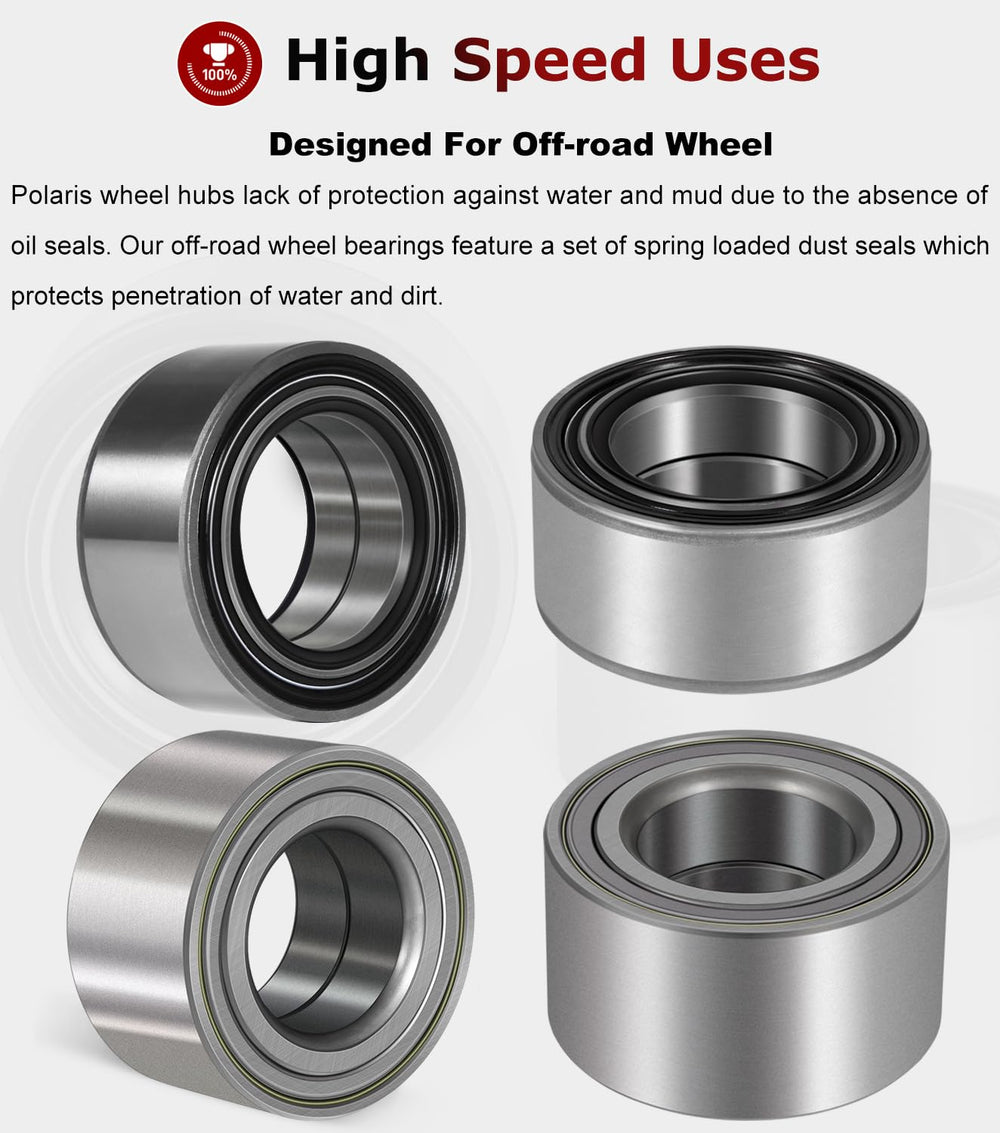 Camoo Ranger bearing-seals close-up demonstrates double-seal protection.