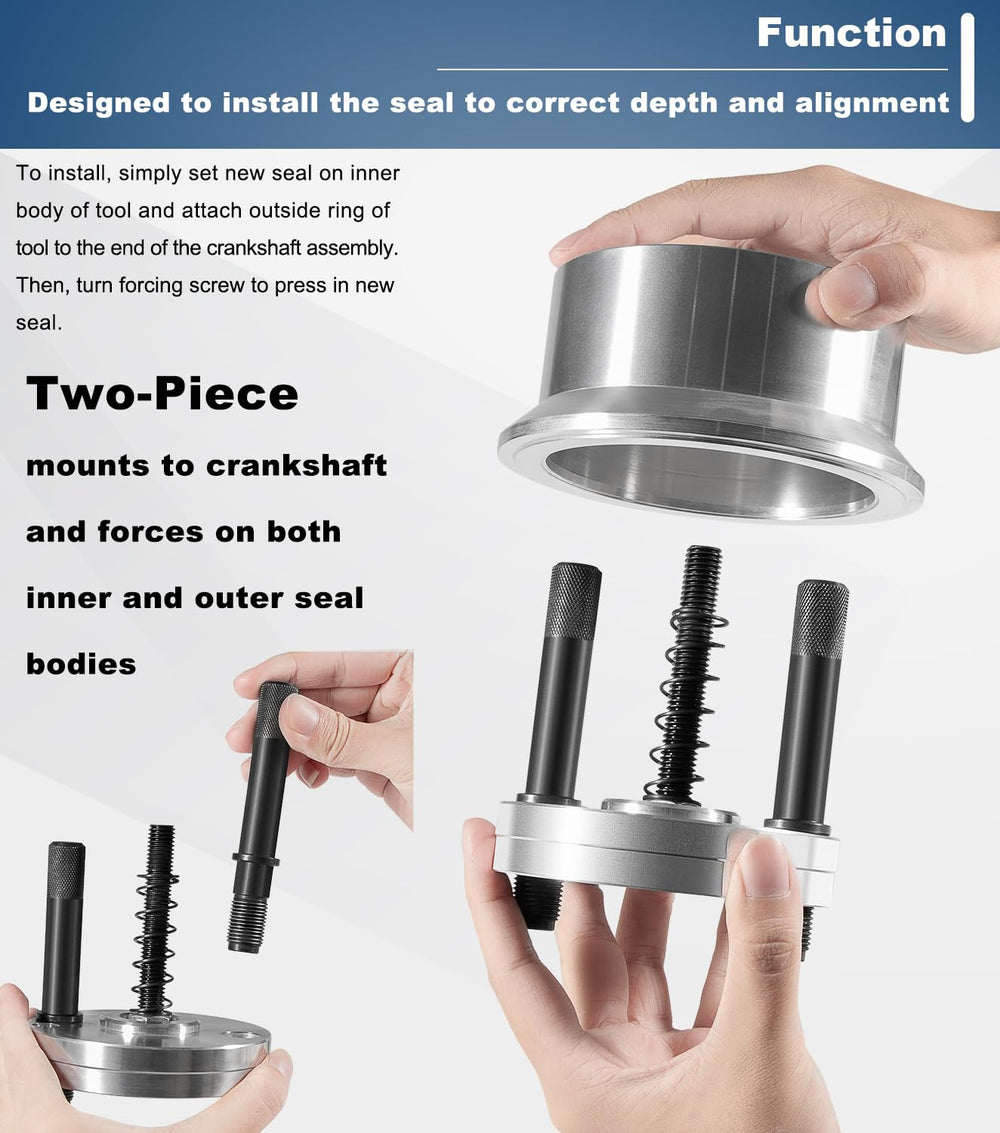 Camoo steel construction delivers durable seal seating performance.