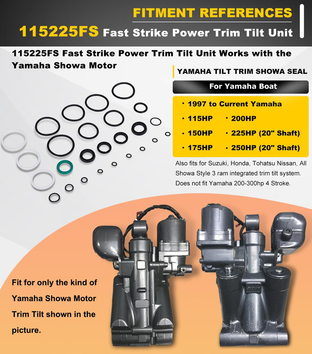 Camoo tilt trim seal kit packaging view for simple installation