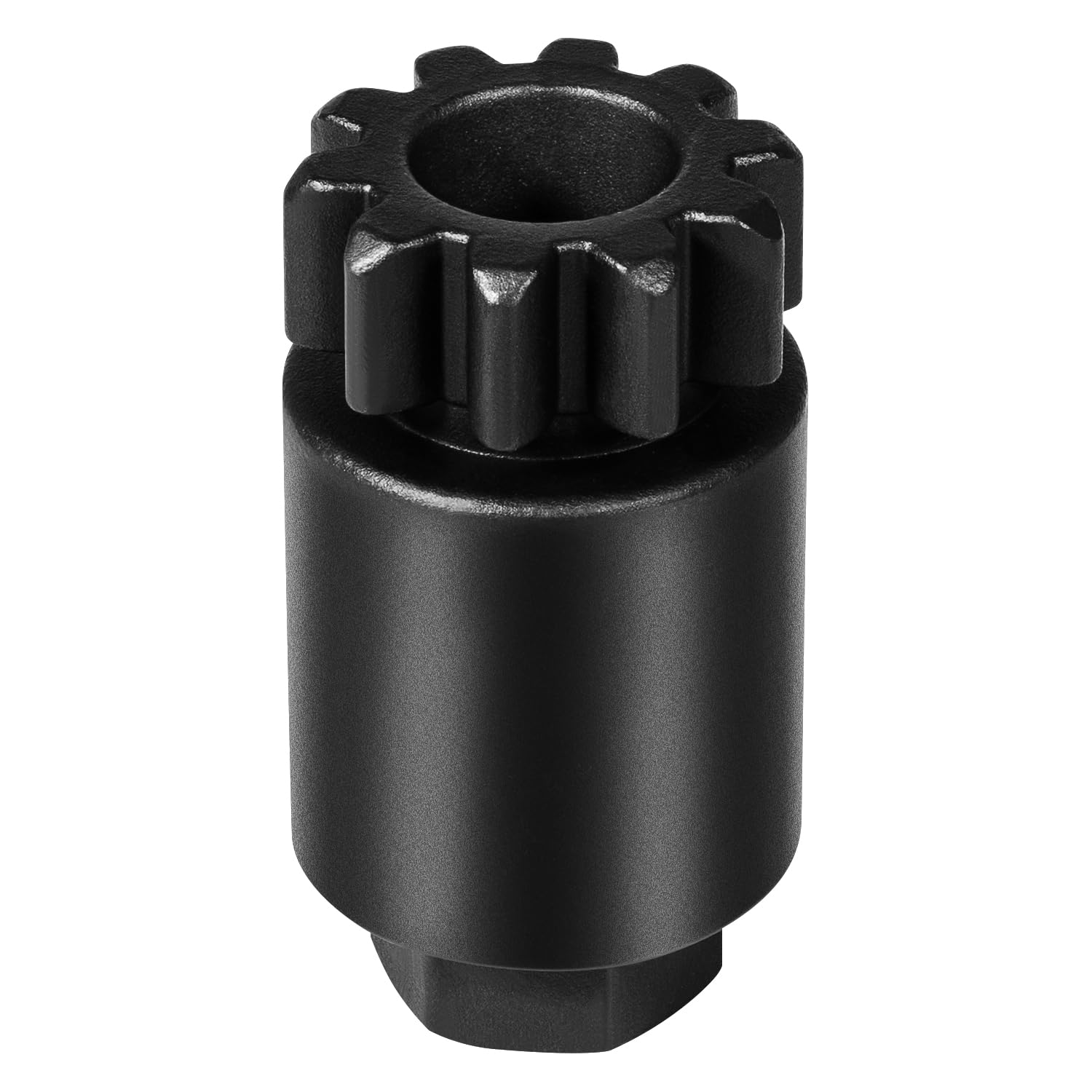 In-use view of Camoo tool aiding controlled crank rotation during maintenance.