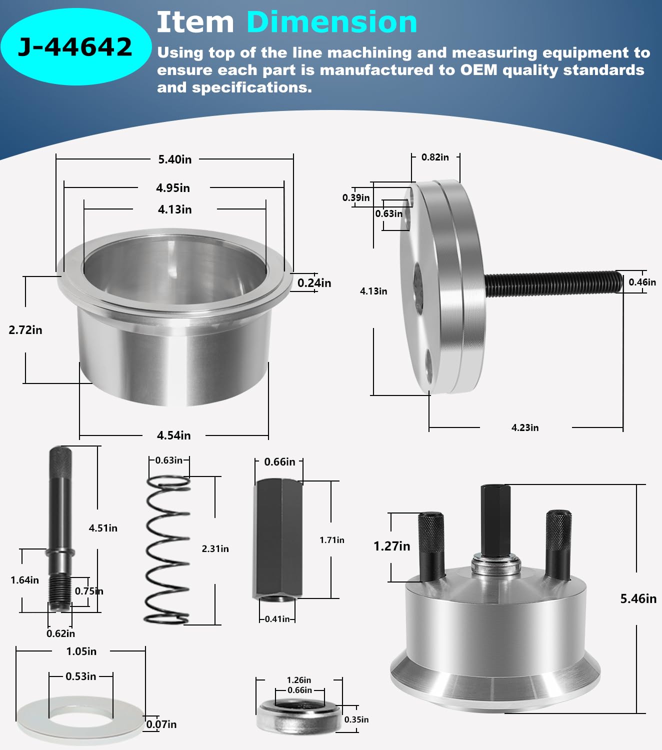 Camoo wear-sleeve installer for Isuzu Duramax engines.