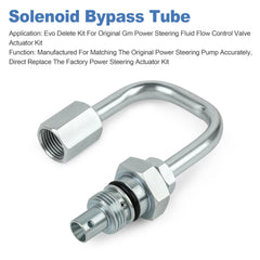 Camotokiit 926-049 bypass tube for GMC models, showcasing durable steel construction.