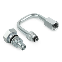 Camotokiit 926-049 variable steering solenoid bypass tube close-up for Cadillac models, highlighting reliability.