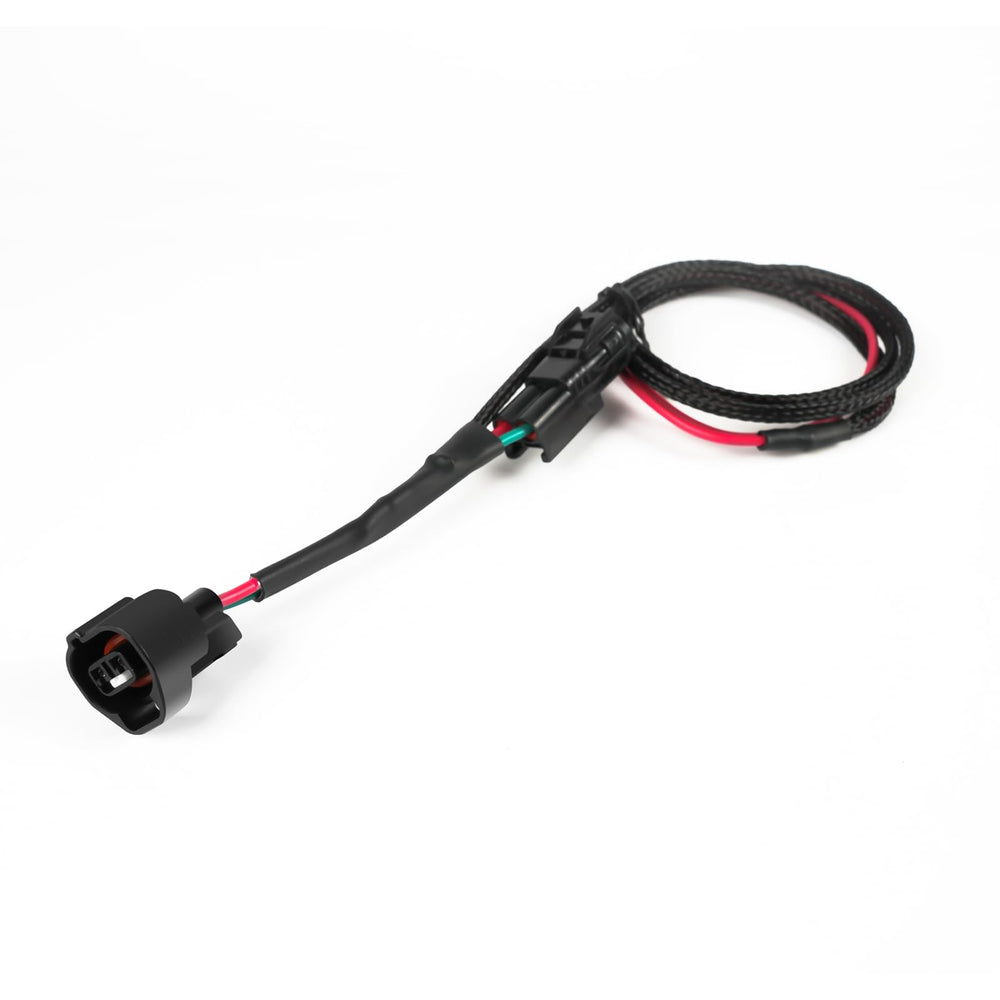 Camotokiit Key-on Power Harness for Honda Pioneer 1000 – installation in progress with inline wiring