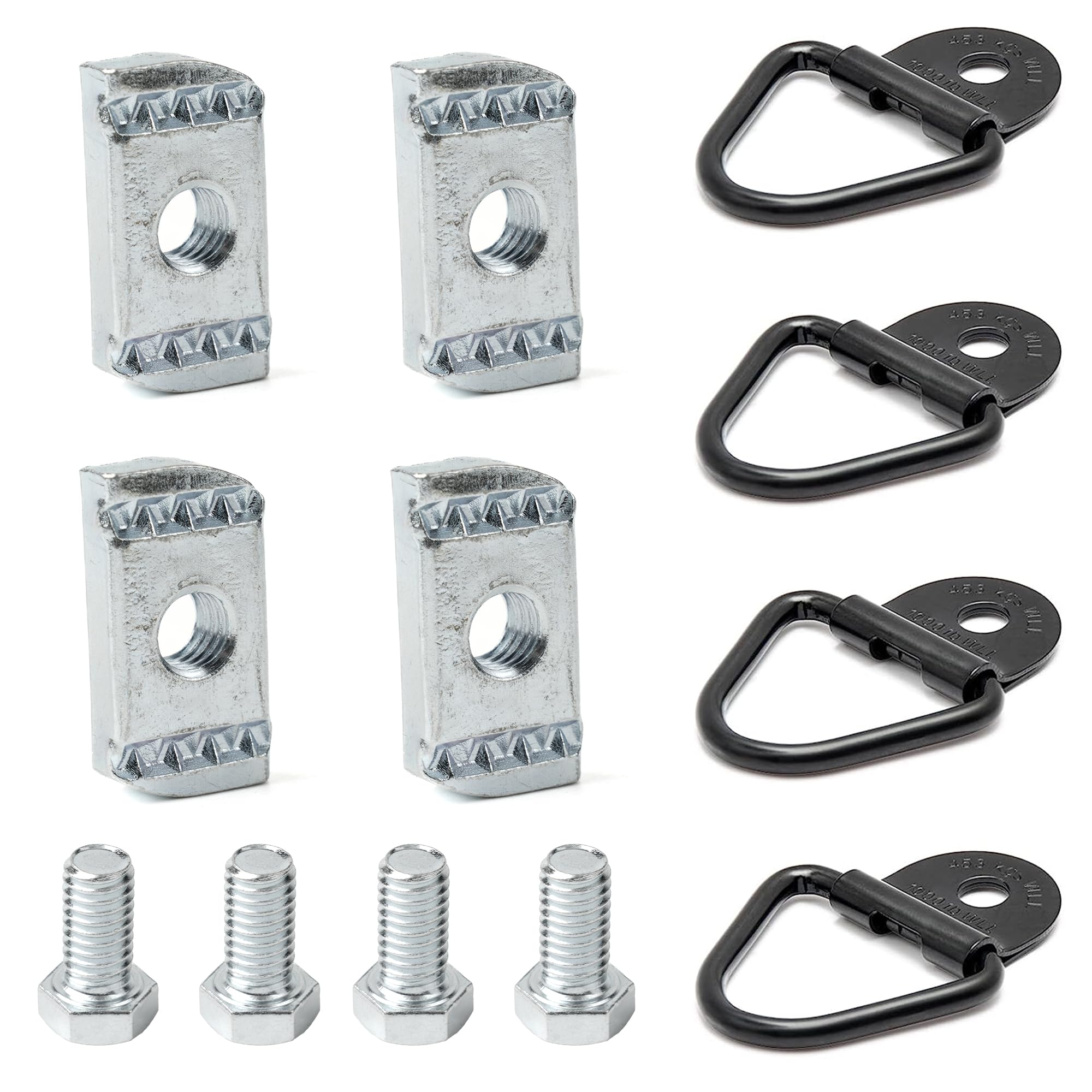 Camotokiit truck bed rail mount kit front rails for secure accessory mounting.