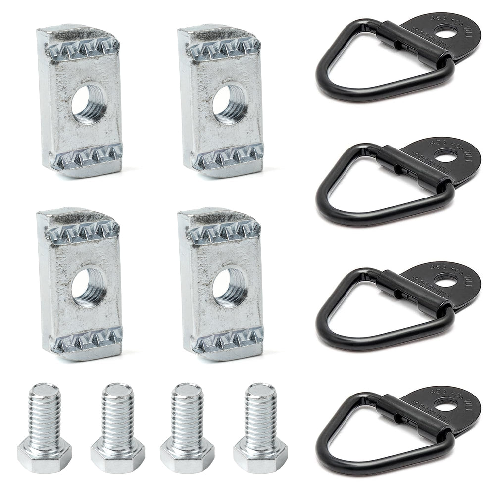 Camotokiit truck bed rail mount kit front rails for secure accessory mounting.