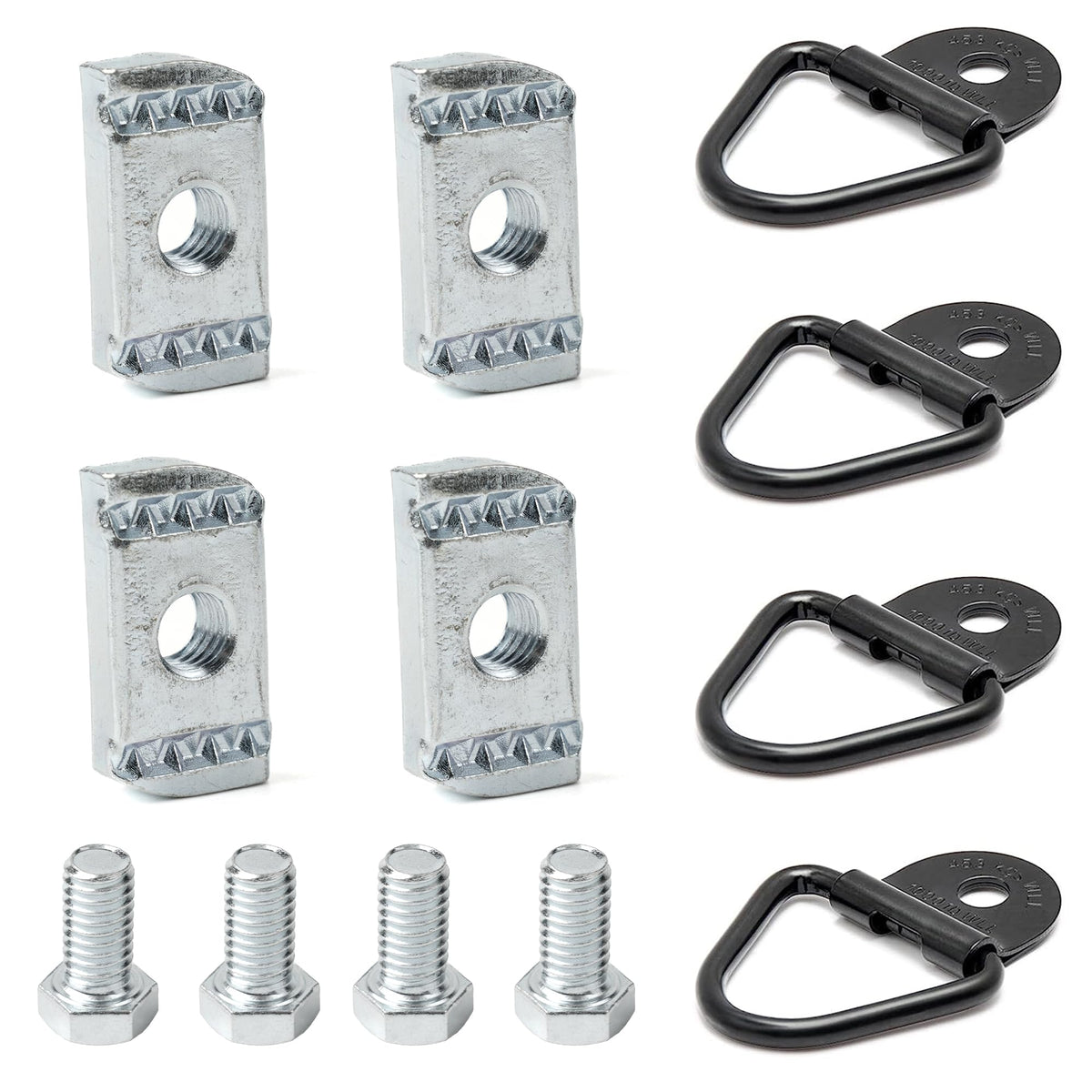 Camotokiit truck bed rail mount kit front rails for secure accessory mounting.
