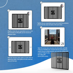 CAMPER MATTERS perforated design maintains air flow while shielding interior from debris.