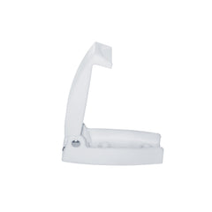 Camp'N sturdy spring clip keeps the latch firmly secured during travel and vibrations.