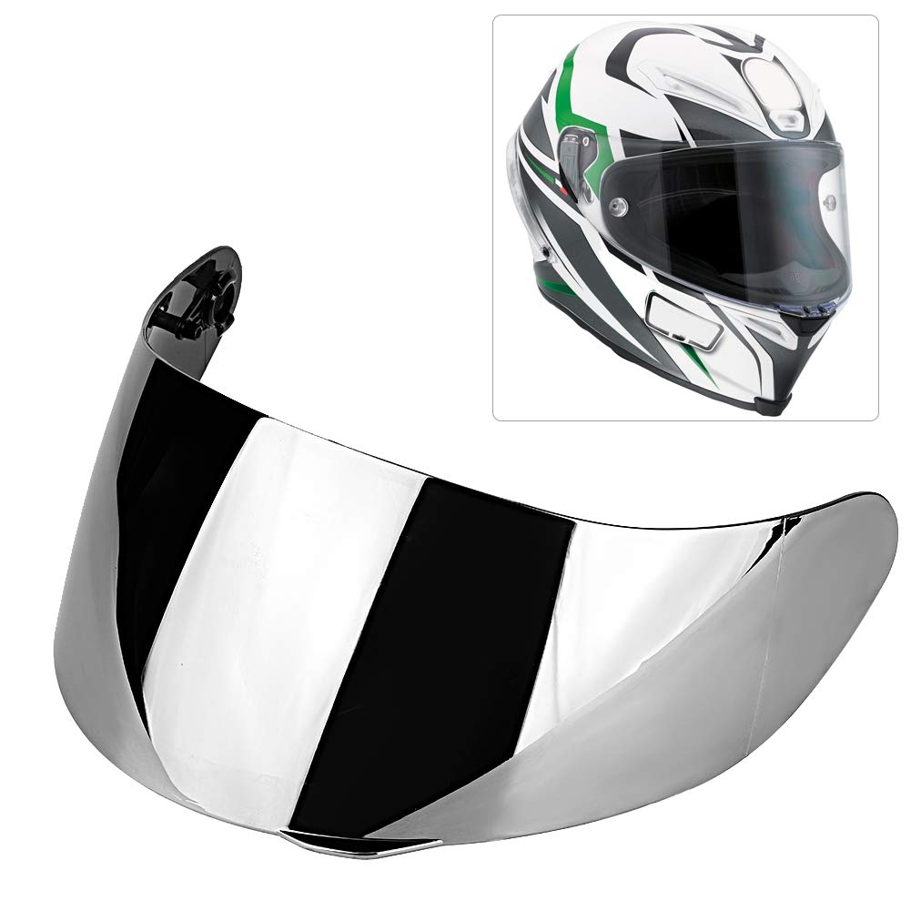 Camrusic visor with quick install for full-face helmets