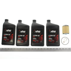 Can-Am kit contents displayed for complete Rotax 900 ACE service.