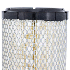 Can-Am OEM air filter 715900422-1, dust filtration pattern demonstrates filtration efficiency.