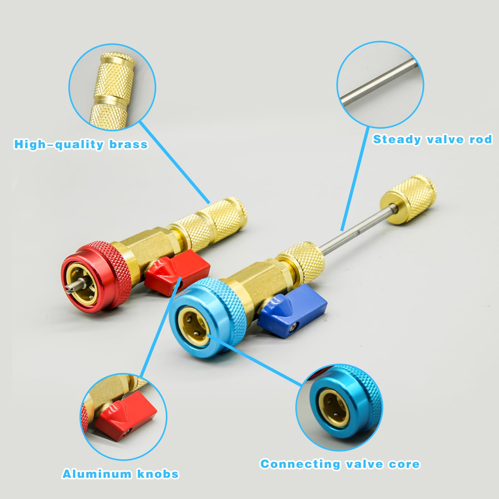 CANIPHA brass construction detail for durability in repairs