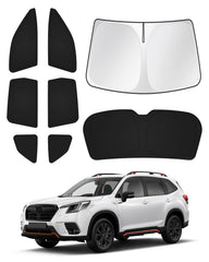 Canvcle sunshade for Forester with full-coverage window protection