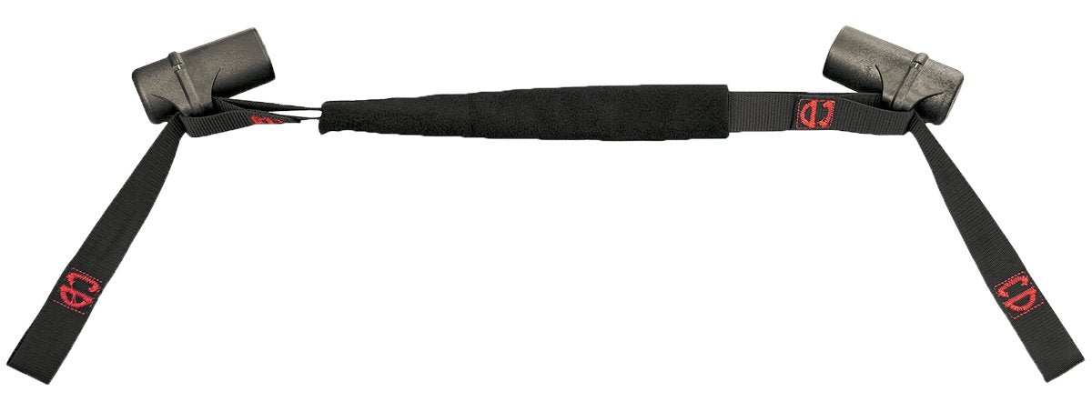 Canyon Dancer Bar-Harness II cups protecting soft grips during transport