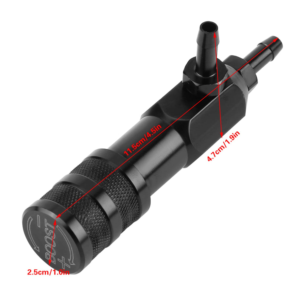 Caoeal boost controller 4AN to 1/4 hose connection for universal turbo fit.