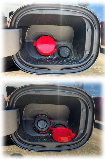 Cap & Shield tethered capless cover shown in use for quick access and clean look.