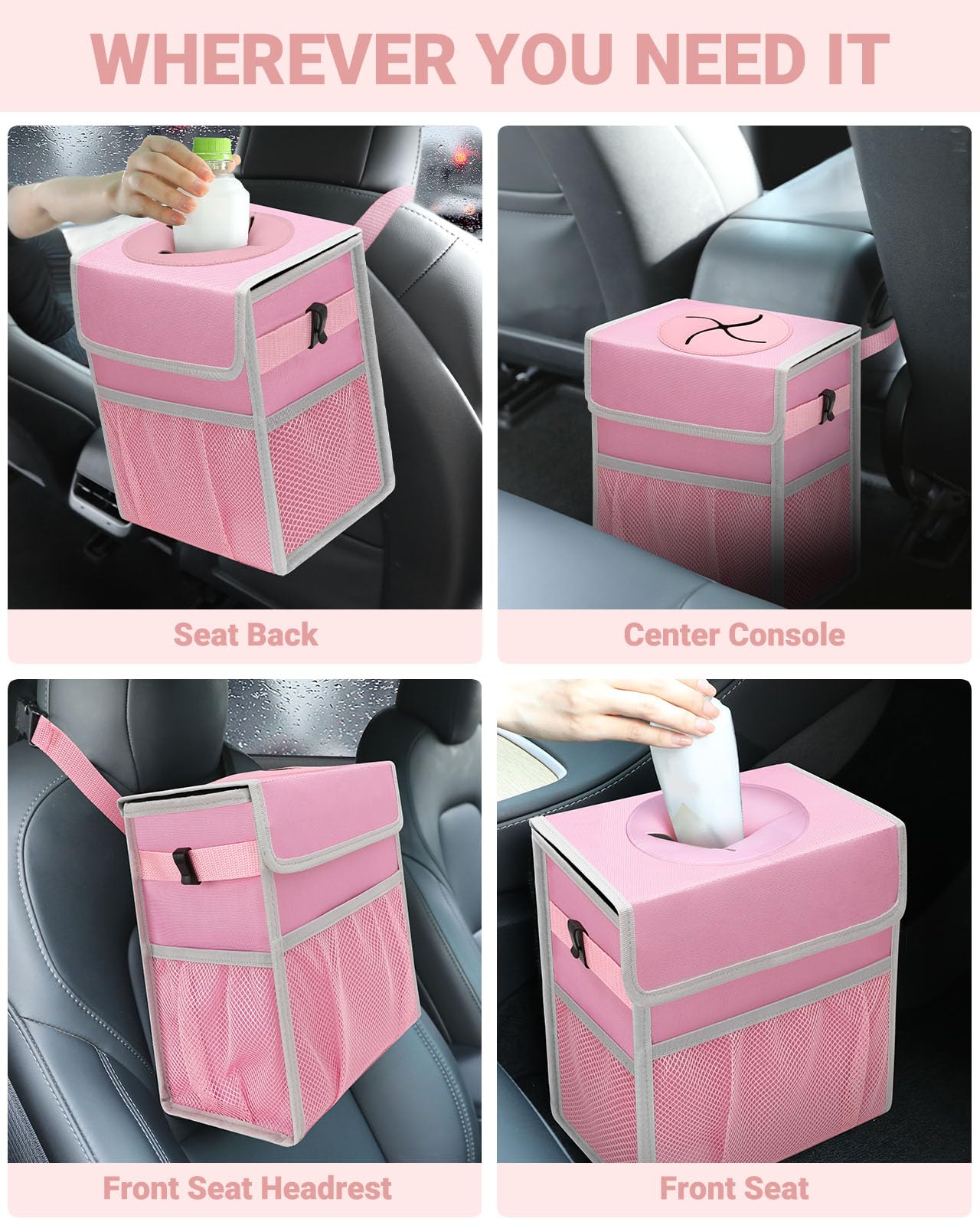 Capolo extended stick strap provides strong sealing for odor control on long drives.