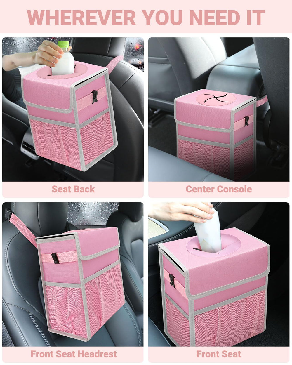 Capolo extended stick strap provides strong sealing for odor control on long drives.