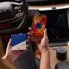Capri Blue Volcano Pura Car Pro Diffuser in use inside a vehicle