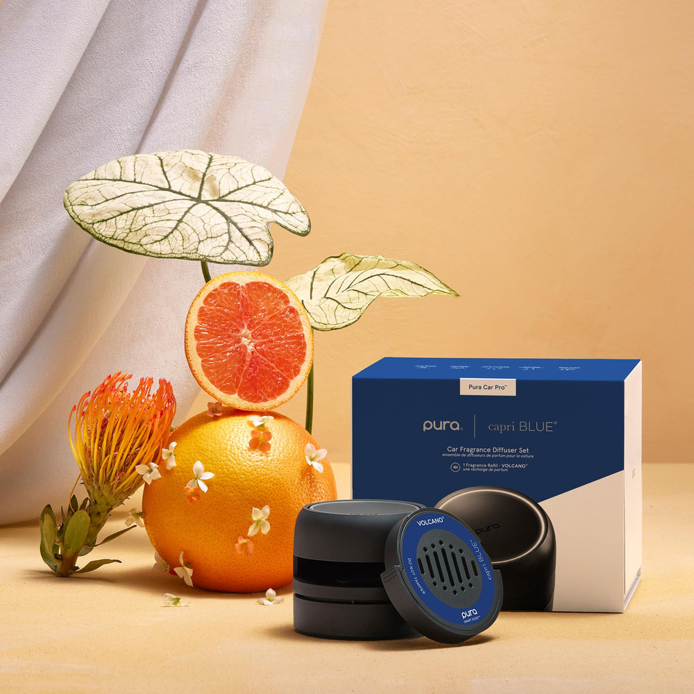 Capri Blue Volcano refills pack ready for long-lasting car fragrance