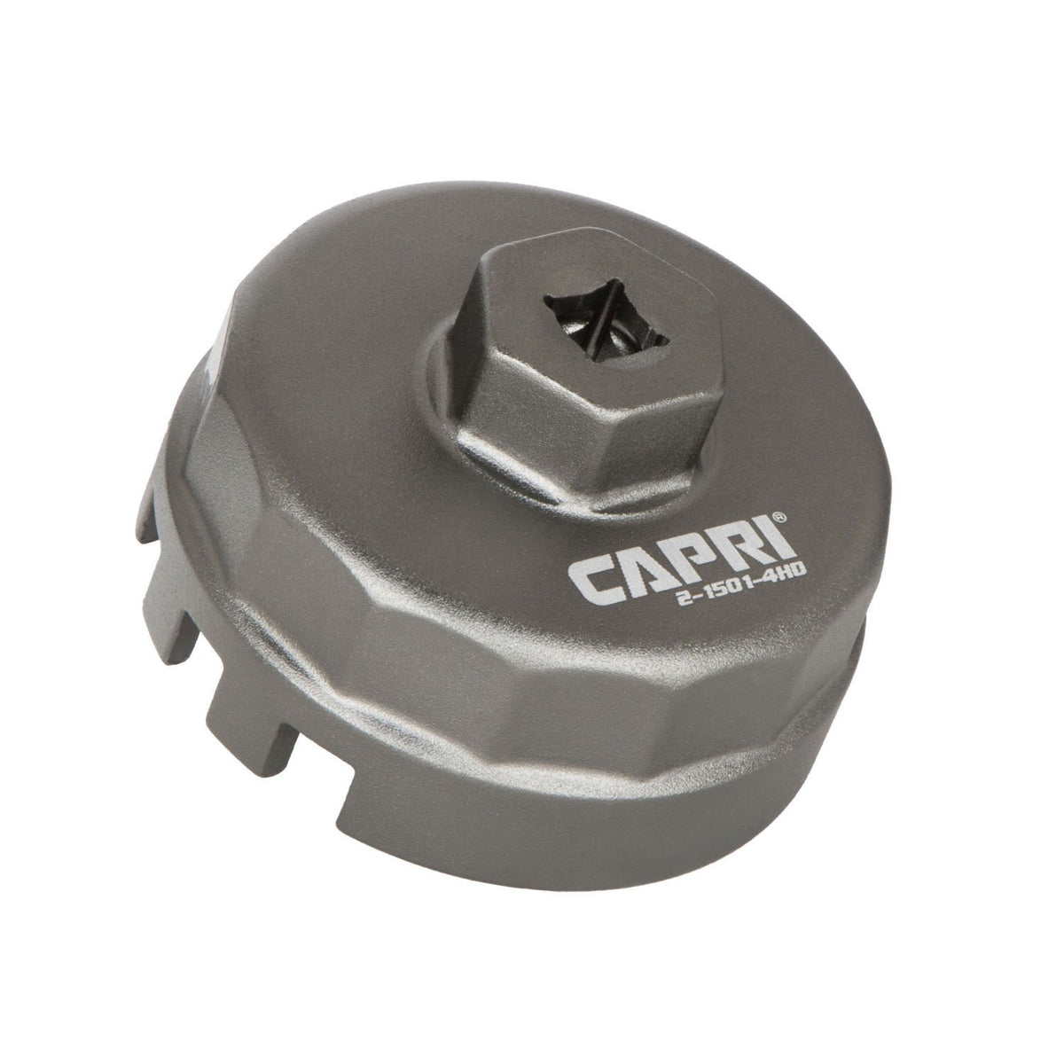 Capri Tools forged Toyota oil filter wrench full view showing grip and build