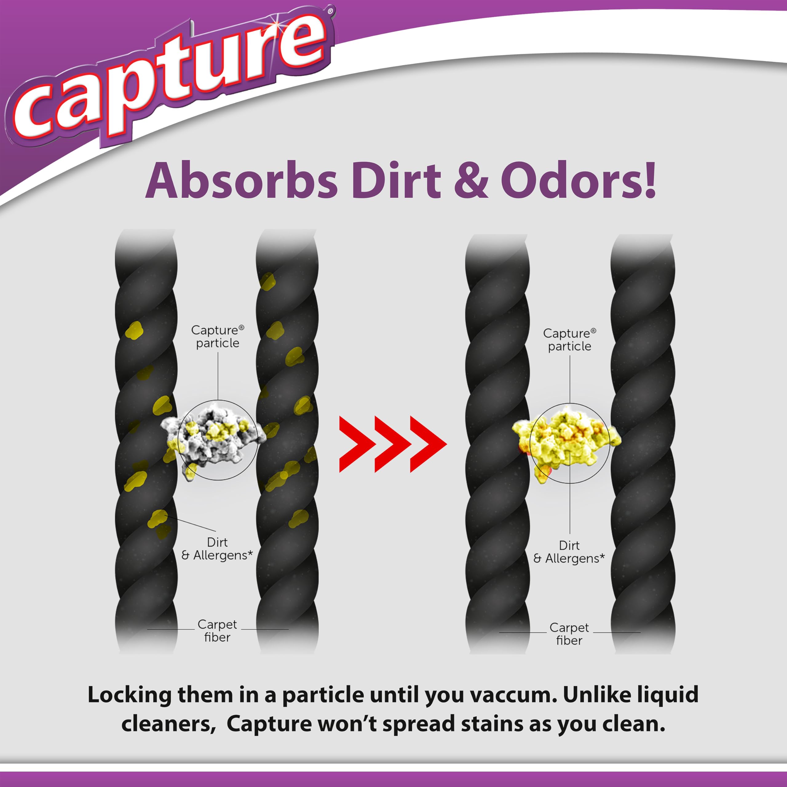 Capture Carpet Total Care Kit 100 made in USA emphasizes quality and safety.