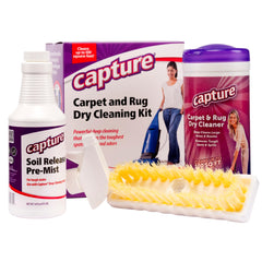 Capture Carpet Total Care Kit 100 powder cleaner for deep cleaning and deodorizing carpets.