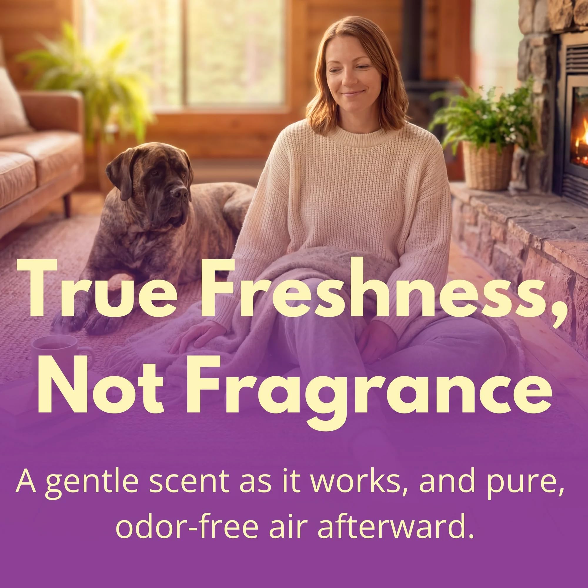 Capture Pet Odor elimination results in a fresh scent after treating pet stains
