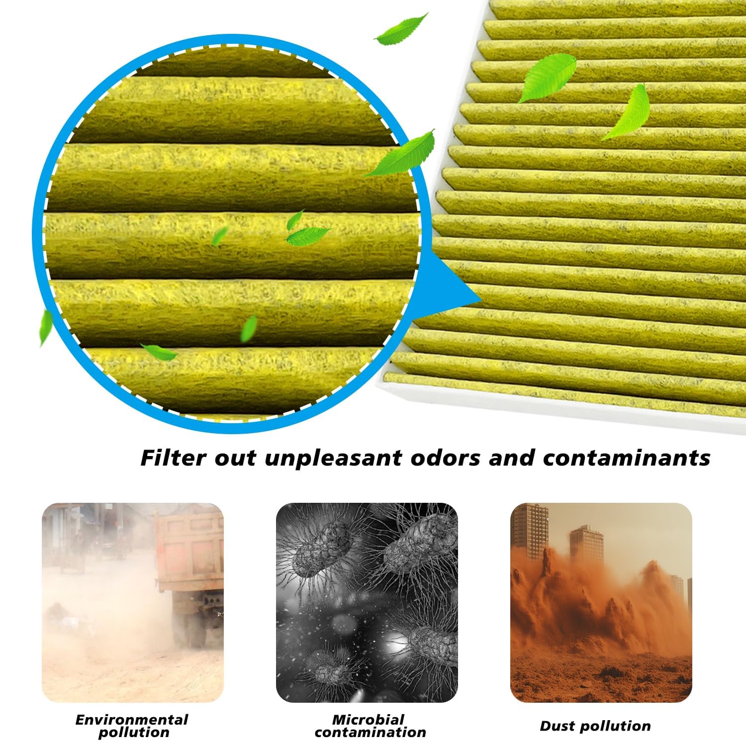 Capume engine air filter high-performance design supports engine efficiency.