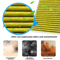 Capume engine air filter high-performance design supports engine efficiency.