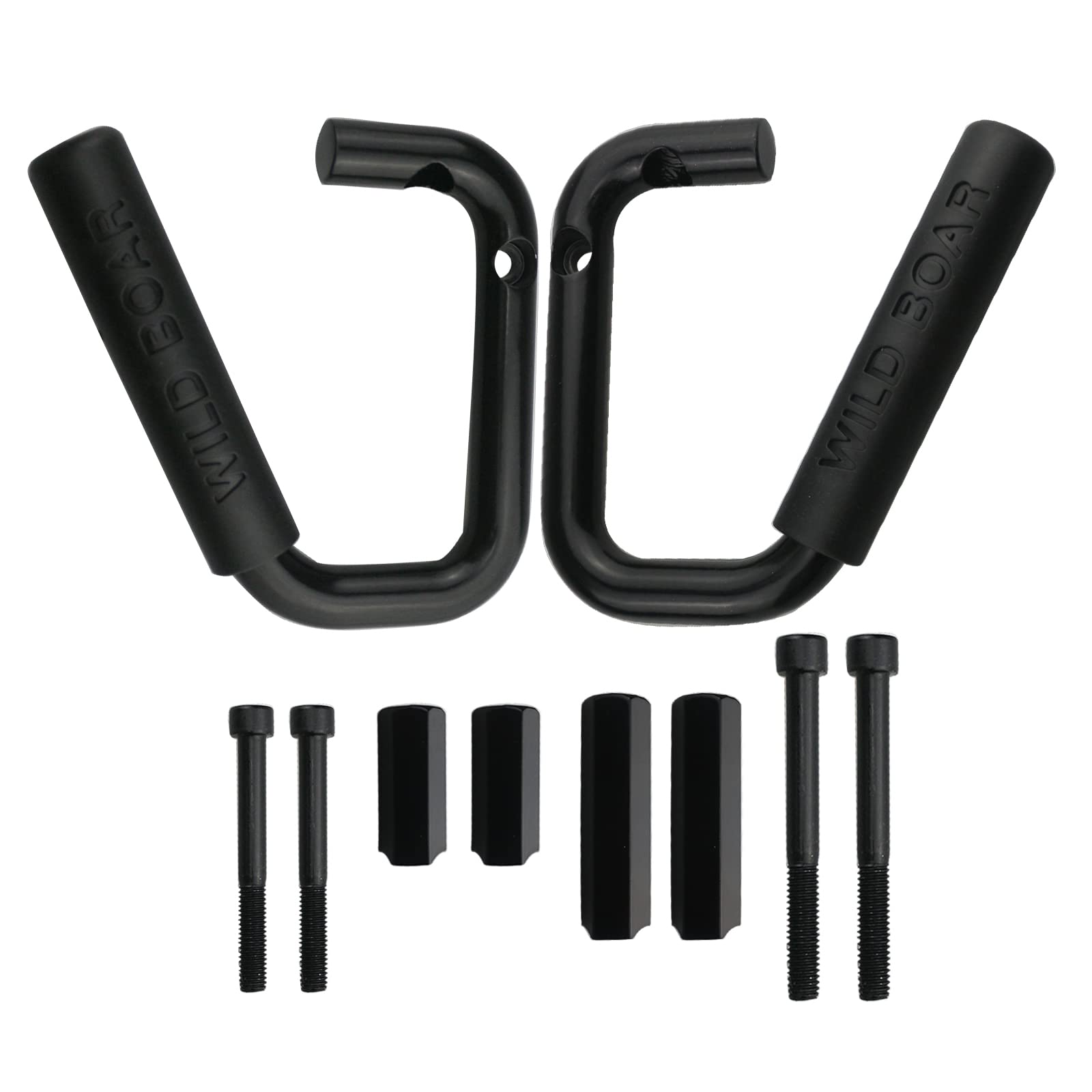 CAQEG front grab bar mounted on Jeep Wrangler for secure entry