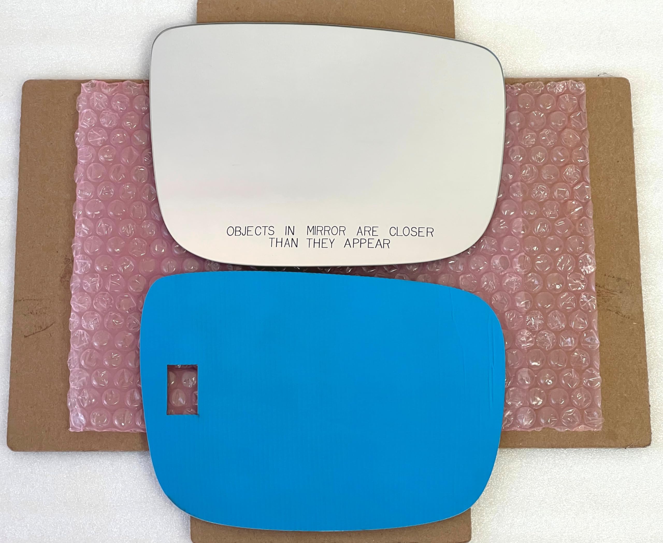 CAR MIRROR BAZAR 8-inch diagonal measure helps proper fit.